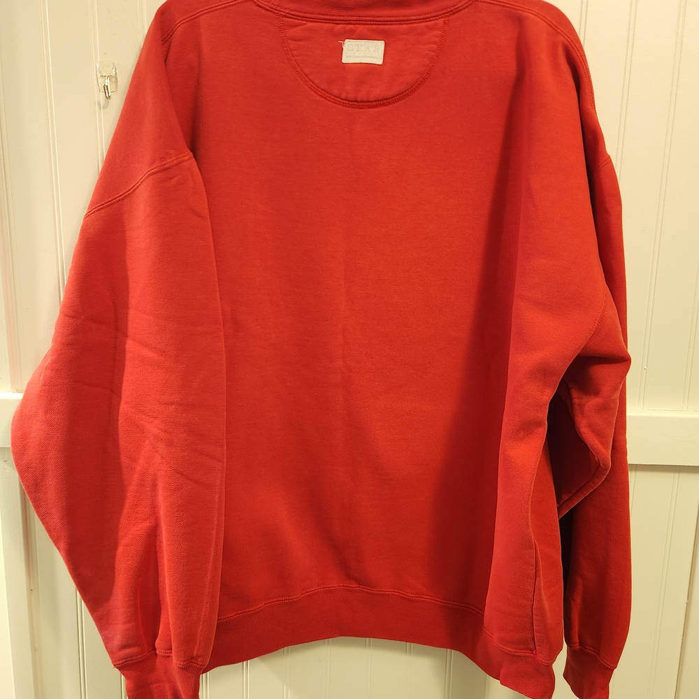 Gear For Sports Red Heavyweight Youngstown State University Crewneck Sweater  XX - Picture 3 of 3